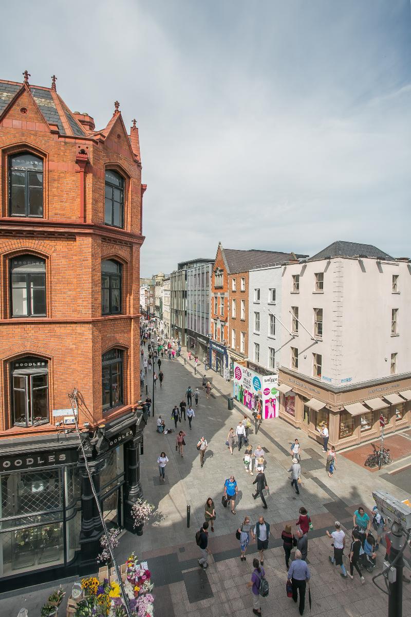 Grafton Street Studios By City Break Apartments Dublin Bagian luar foto